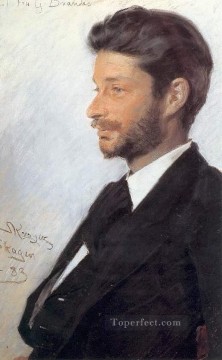 Georg Brandes 1883 Peder Severin Kroyer Oil Paintings